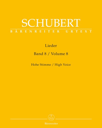 Lieder, Vol. 8 — Franz Schubert