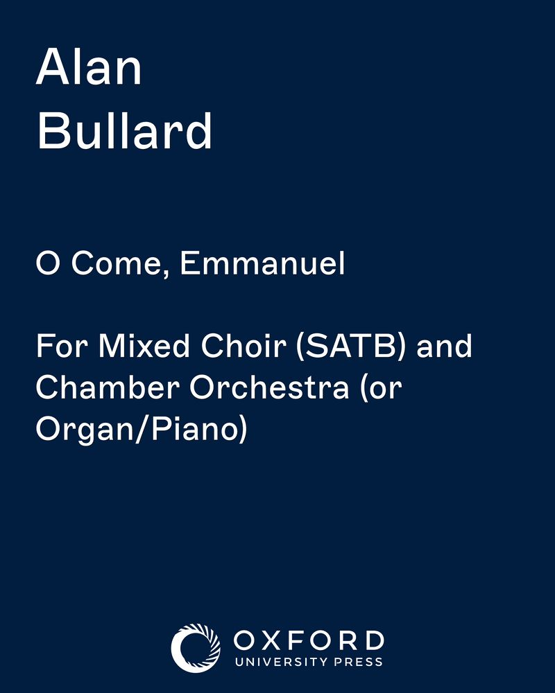 O Come, Emmanuel — Alan Bullard
