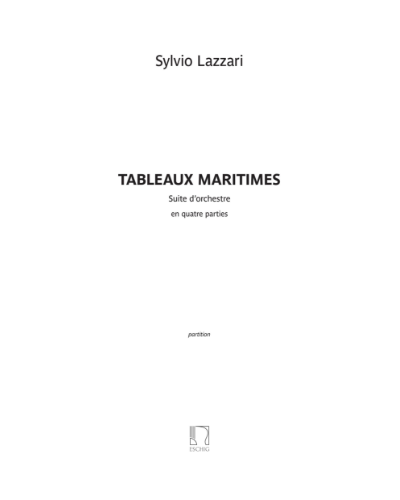 Tableaux Maritimes — Sylvio Lazzari