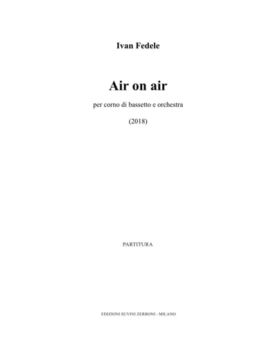 Air on Air — Ivan Fedele