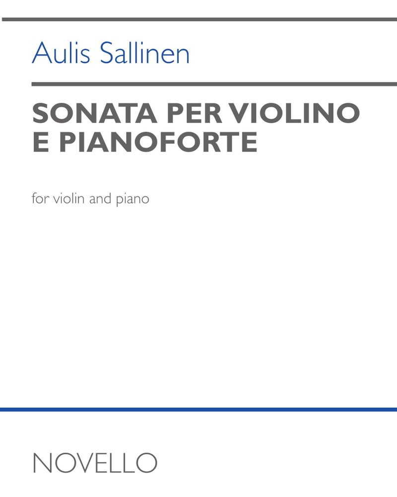 Sonata for Violin and Piano, op. 113 — 奥利斯·萨利宁