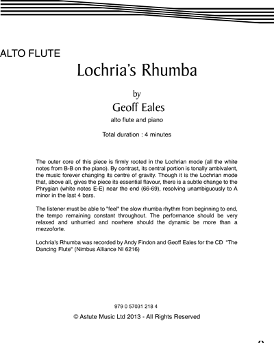 Lochrias Rhumba — Geoff Eales