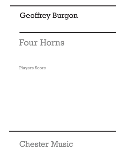 Four Horns — Geoffrey Burgon