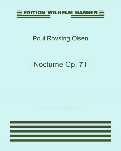 Nocturne, op. 71 — Poul Rovsing Olsen