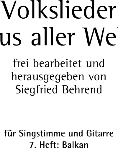 Volkslieder aus aller Welt — 爱德华多·迪·卡普阿