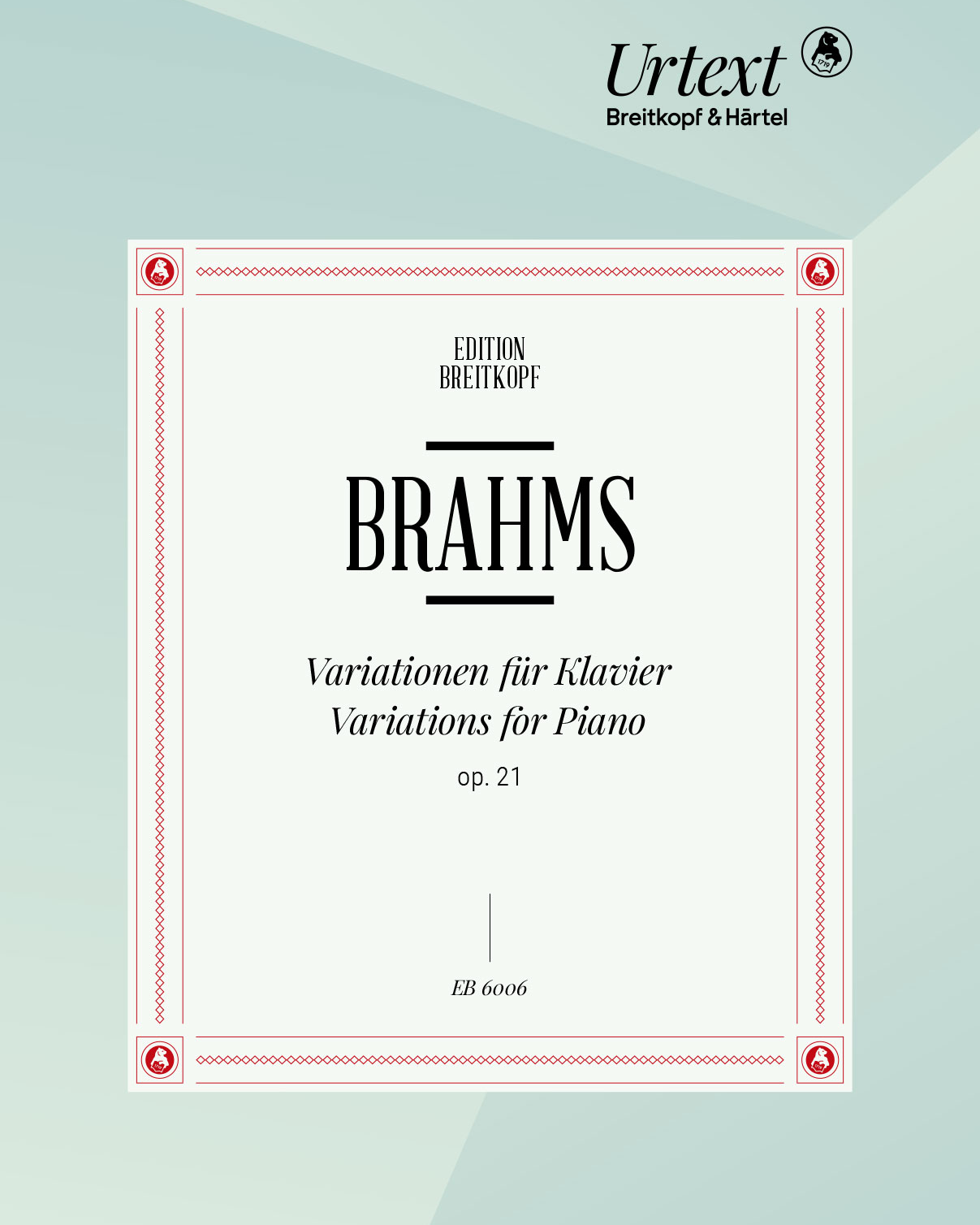 Variationen über ein eigenes Thema op. 21/1 und ein ungarisches Lied op. 21/2 — 勃拉姆斯