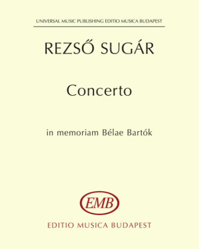 Concerto (in Memory of Béla Bartók) — Rezső Sugár