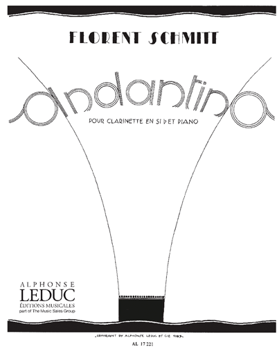 Andantino, op. 30 No. 1 — Florent Schmitt