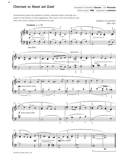 Overture to 'Hansel and Gretel' — Engelbert Humperdinck