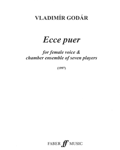 Ecce puer — Vladimír Godár