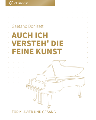 Auch ich versteh' die feine Kunst (from 'Don Pasquale') — 多尼采蒂