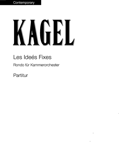 Les idées fixes — 卡赫尔