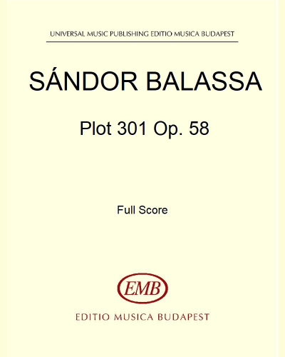 Plot 301, op. 58 — Sándor Balassa