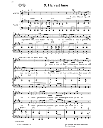 Harvest Time (from 'Tam Lin') — Lin Marsh