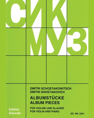 Album Pieces — Dmitri Shostakovich