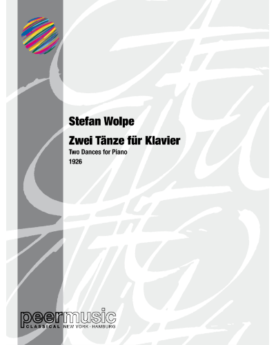 Two Dances for Piano — Stefan Wolpe