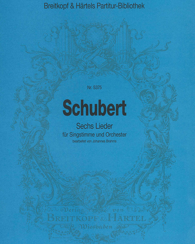 6 Lieder - Urtext — Franz Schubert