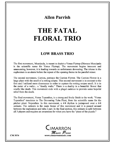The Fatal Floral Trio — Allen Parrish