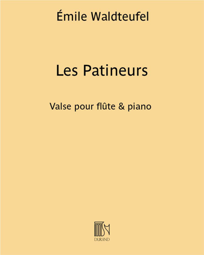 Les Patineurs - Valse pour flûte & piano — 瓦尔德退费尔