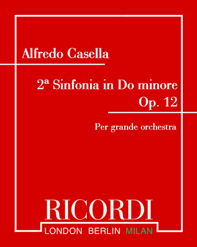 2ª Sinfonia in Do minore Op. 12 — 阿尔弗雷多·卡塞拉