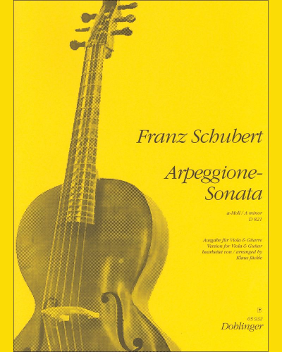 Arpeggione Sonata in A minor — Franz Schubert