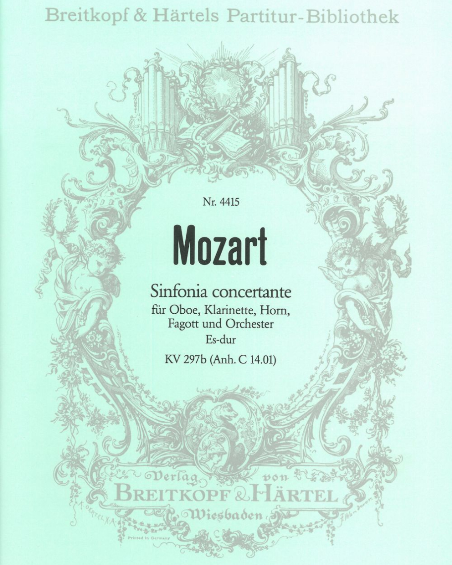 Sinfonia concertante in E-flat major, K. 297b (Anh. C 14.01) — 莫扎特