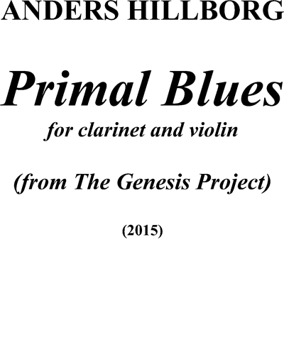Primal Blues (from 'The Genesis Project') — Anders Hillborg