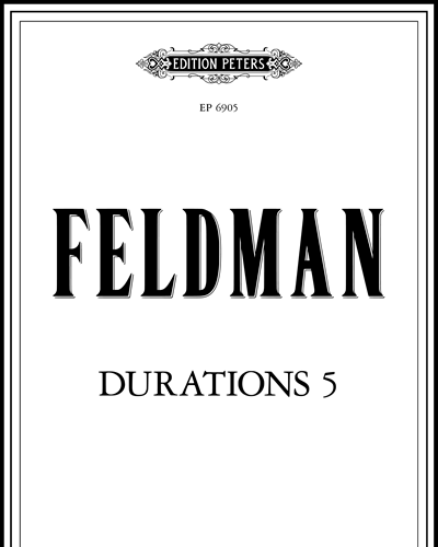 Durations V — Jack Feldman