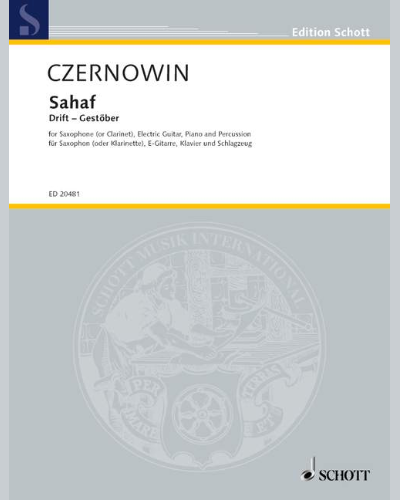 Sahaf — Chaya Czernowin