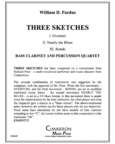 Three Sketches — William Pardus