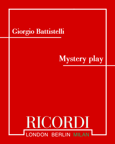 Mystery play — Giorgio Battistelli