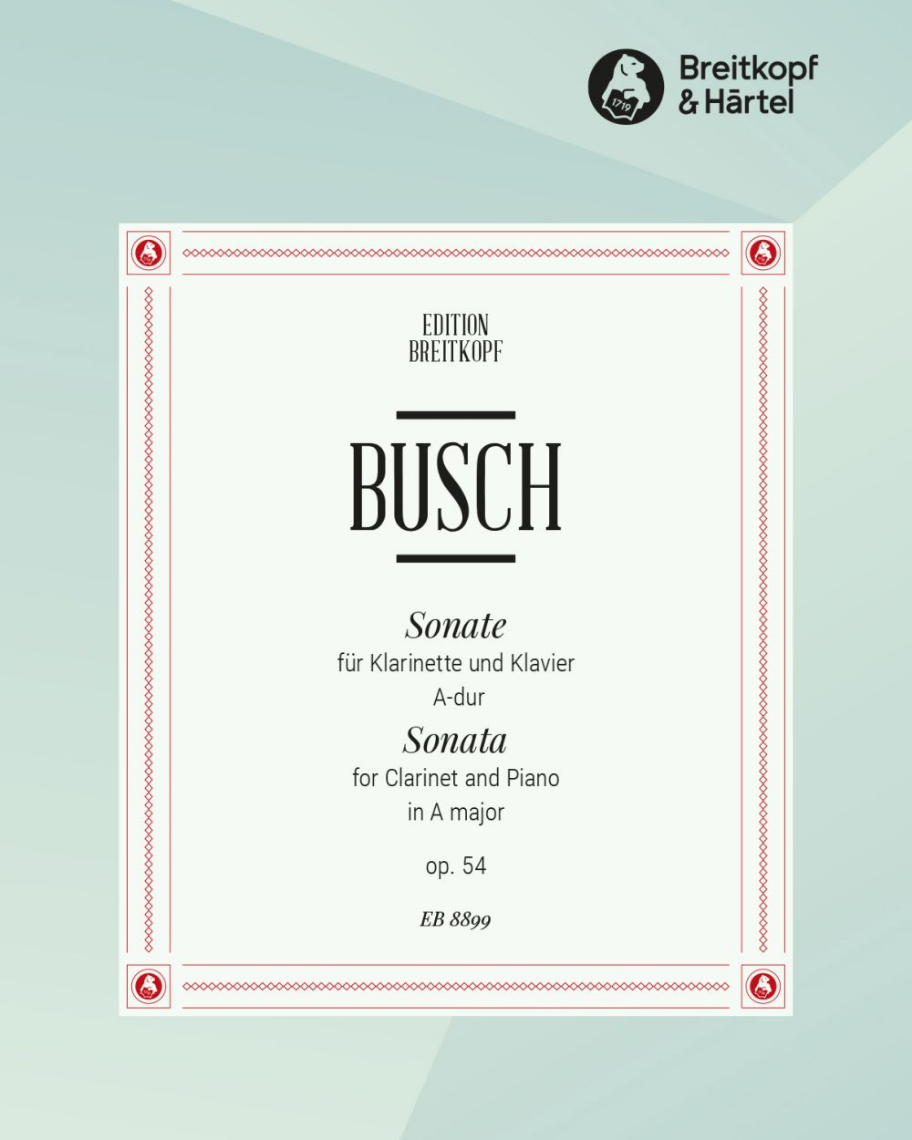 Sonata in A major Op. 54 — Adolf Busch