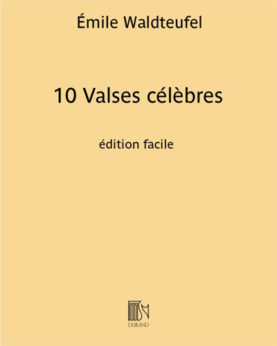 10 Valses Célèbres — 瓦尔德退费尔
