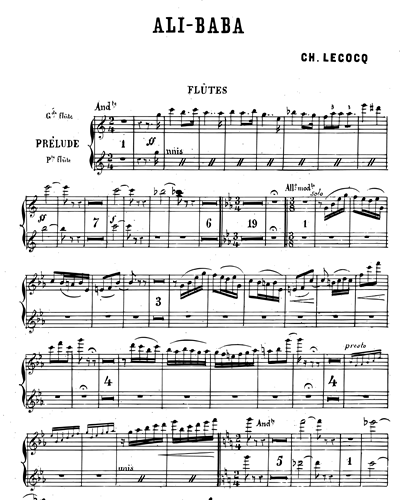Ali-Baba — Charles Lecocq
