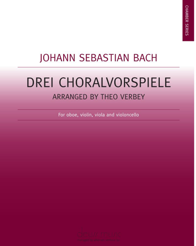 Drei Choralvorspiele — Johann Sebastian Bach