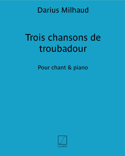 Trois chansons de troubadour — 米约