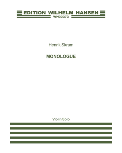 Monologue — Henrik Skram