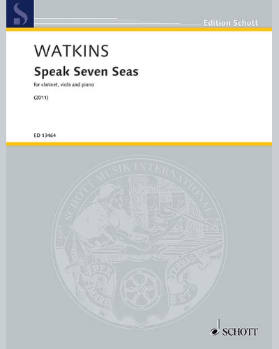 Speak Seven Seas — Huw Watkins