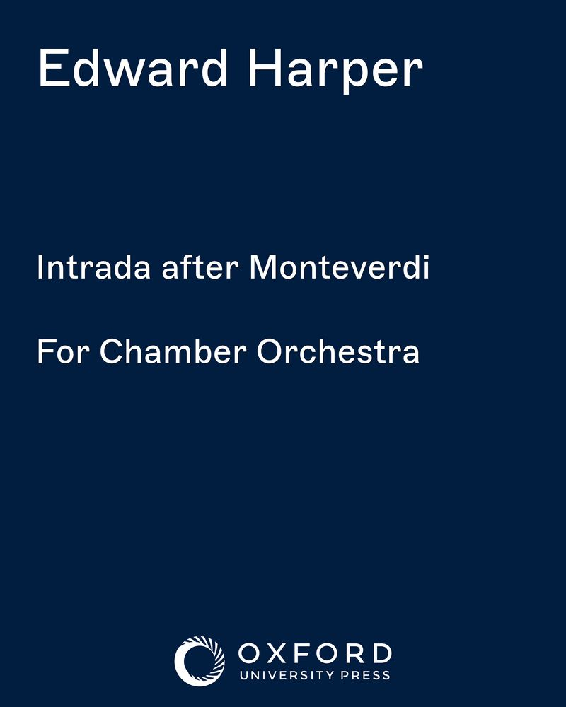 Intrada after Monteverdi — Edward Harper