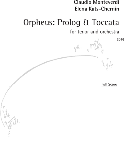 Orpheus: Prolog & Toccata — Elena Kats-Chernin