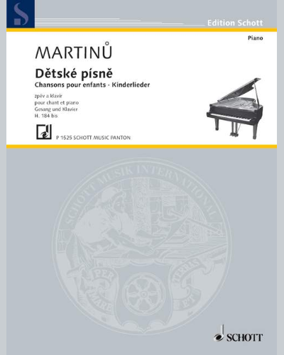 Songs for Children, op. 184bis — Bohuslav Martinů