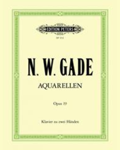 Aquarelles Op. 19 — 尼尔斯·加德