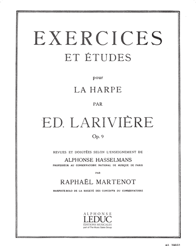Exercises Et Études Op. 9 — Edmond Larivière