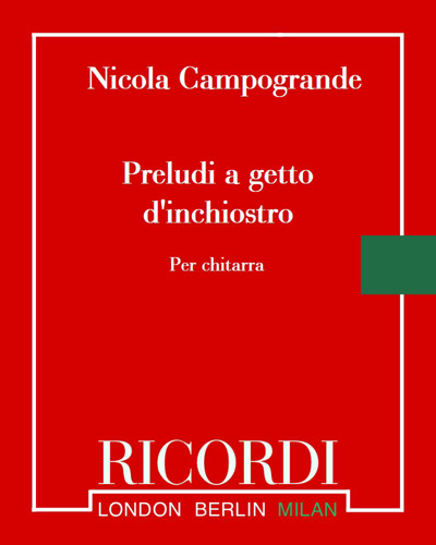 Preludi a getto d'inchiostro — Nicola Campogrande
