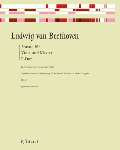 Sonata in F major, op. 17 — 贝多芬