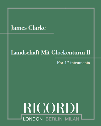 Landschaft Mit Glockenturm II — James Clarke