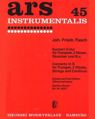 Concerto in D major — Johann Friedrich Fasch