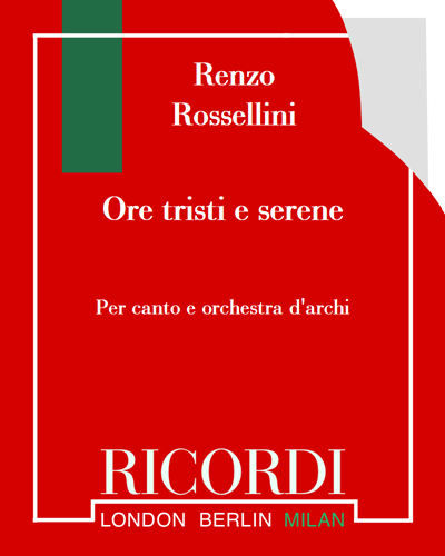 Ore tristi e serene — Renzo Rossellini