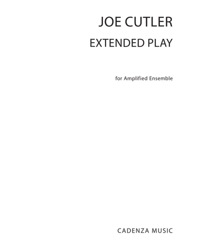 Extended Play — Joe Cutler