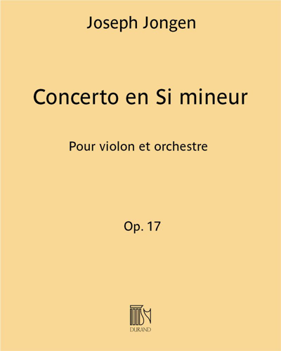 Concerto in B minor, op. 17 — 约瑟夫·戎冈